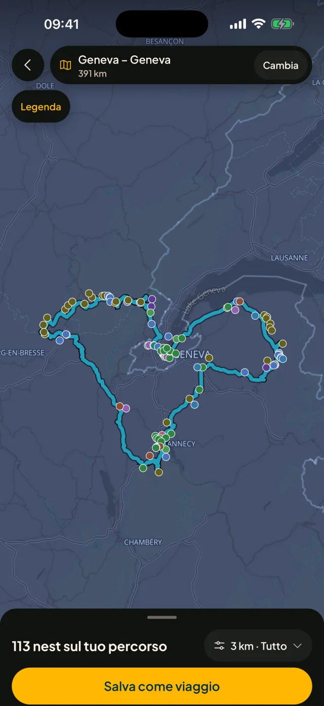 Hai già un percorso? Portalo qui.